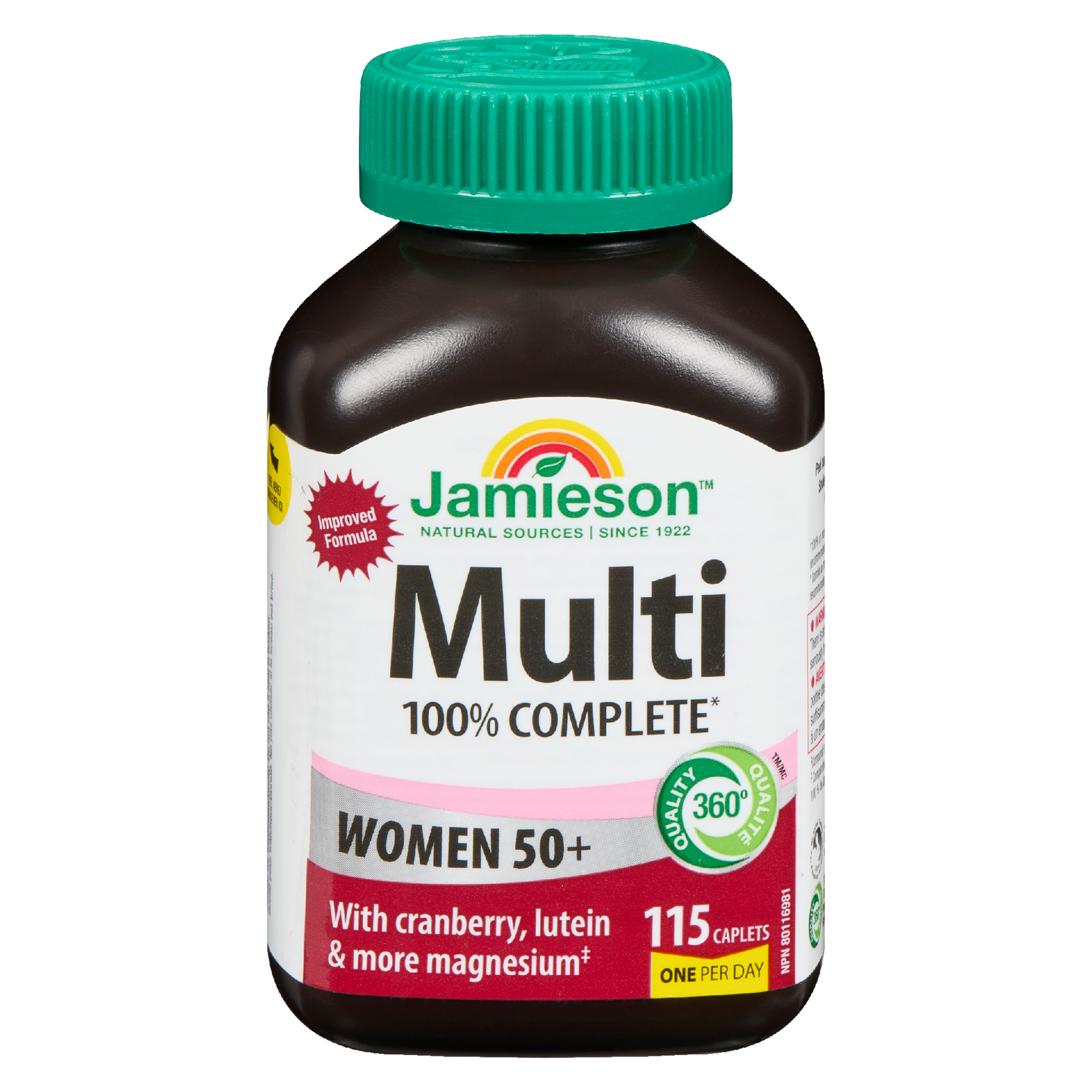 Jamieson Multi 100% Complete Women 50+ 115 Caplets