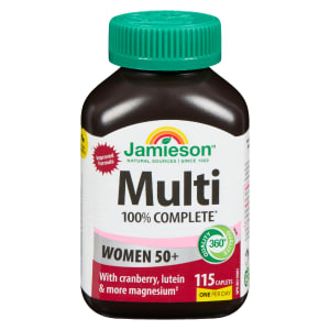 Jamieson Multi 100% Complete Women 50+ 115 Caplets