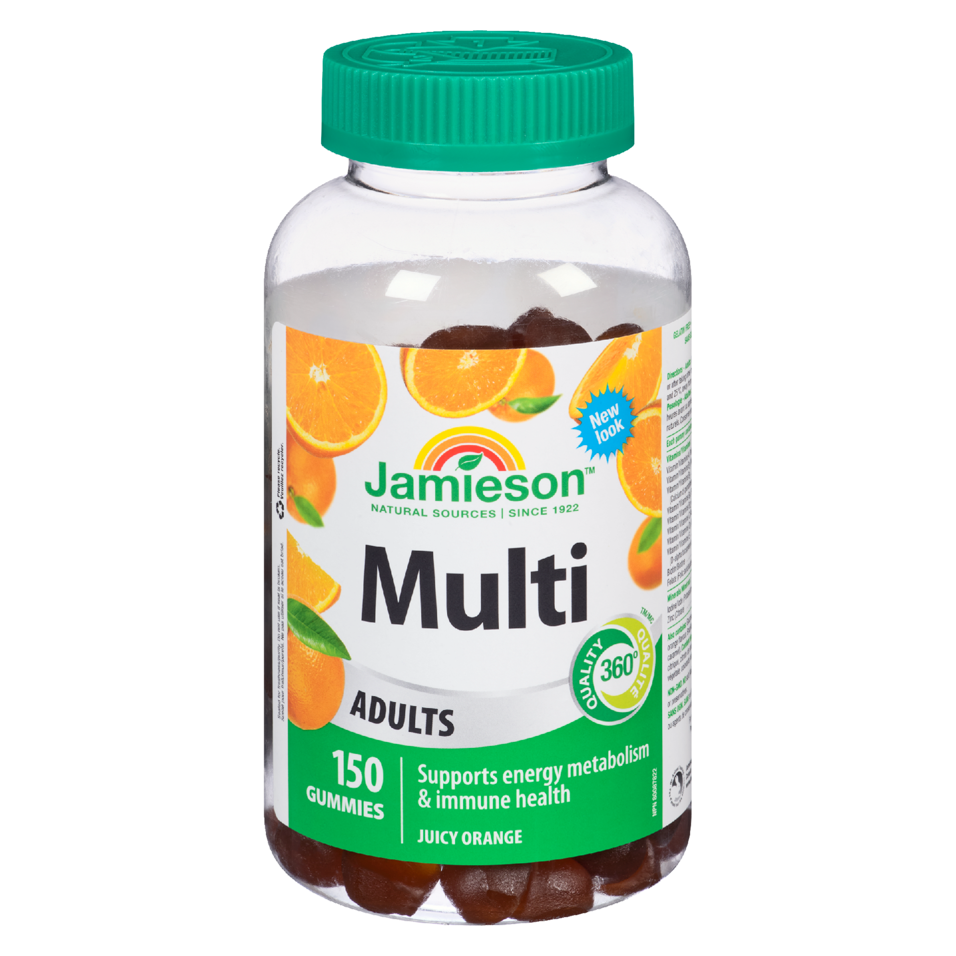 Jamieson Multi Adults Juicy Orange 150 Gummies