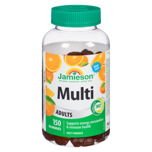 Jamieson Multi Adults Juicy Orange 150 Gummies