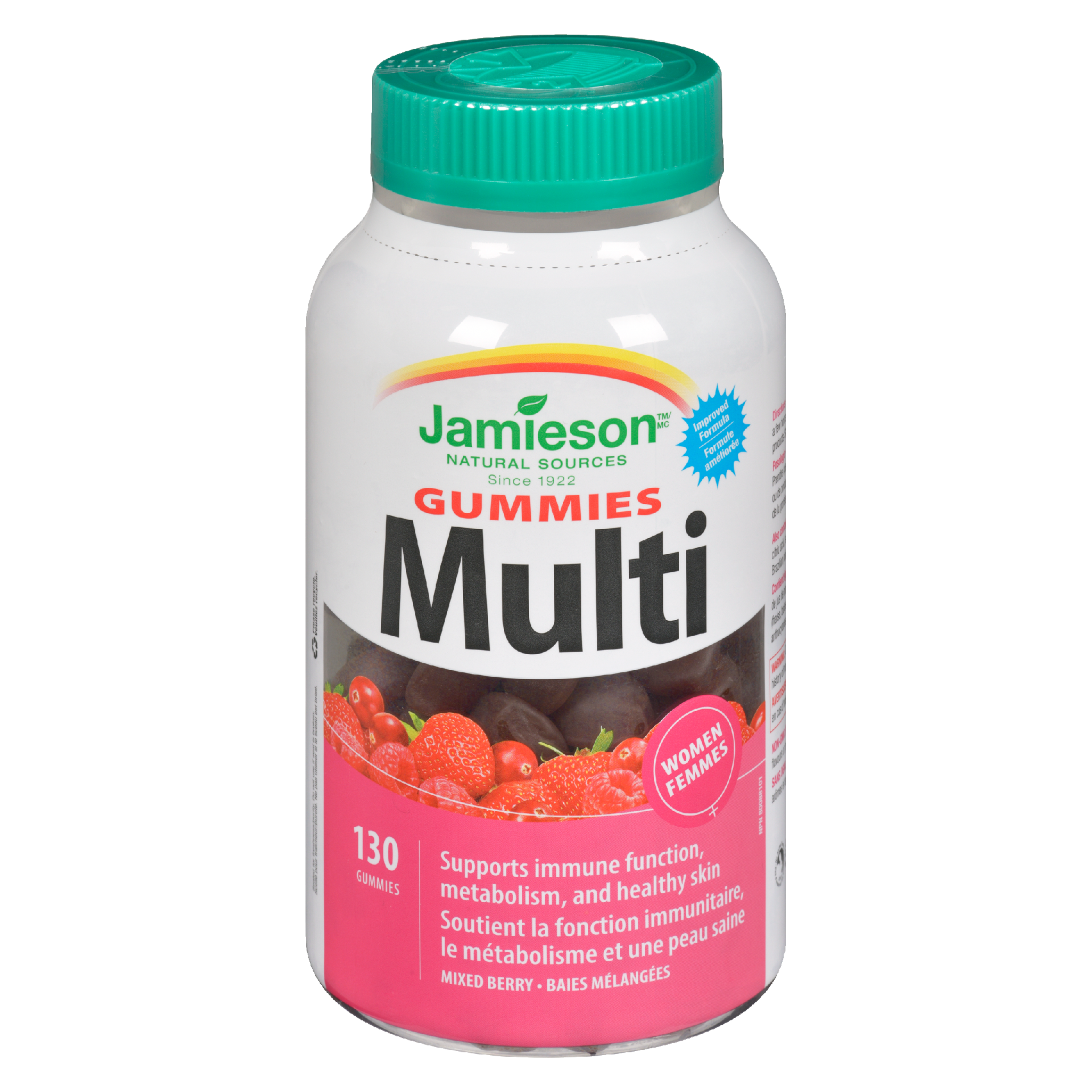 Jamieson Multi Gummies Women Mixed Berry 130 Gummies