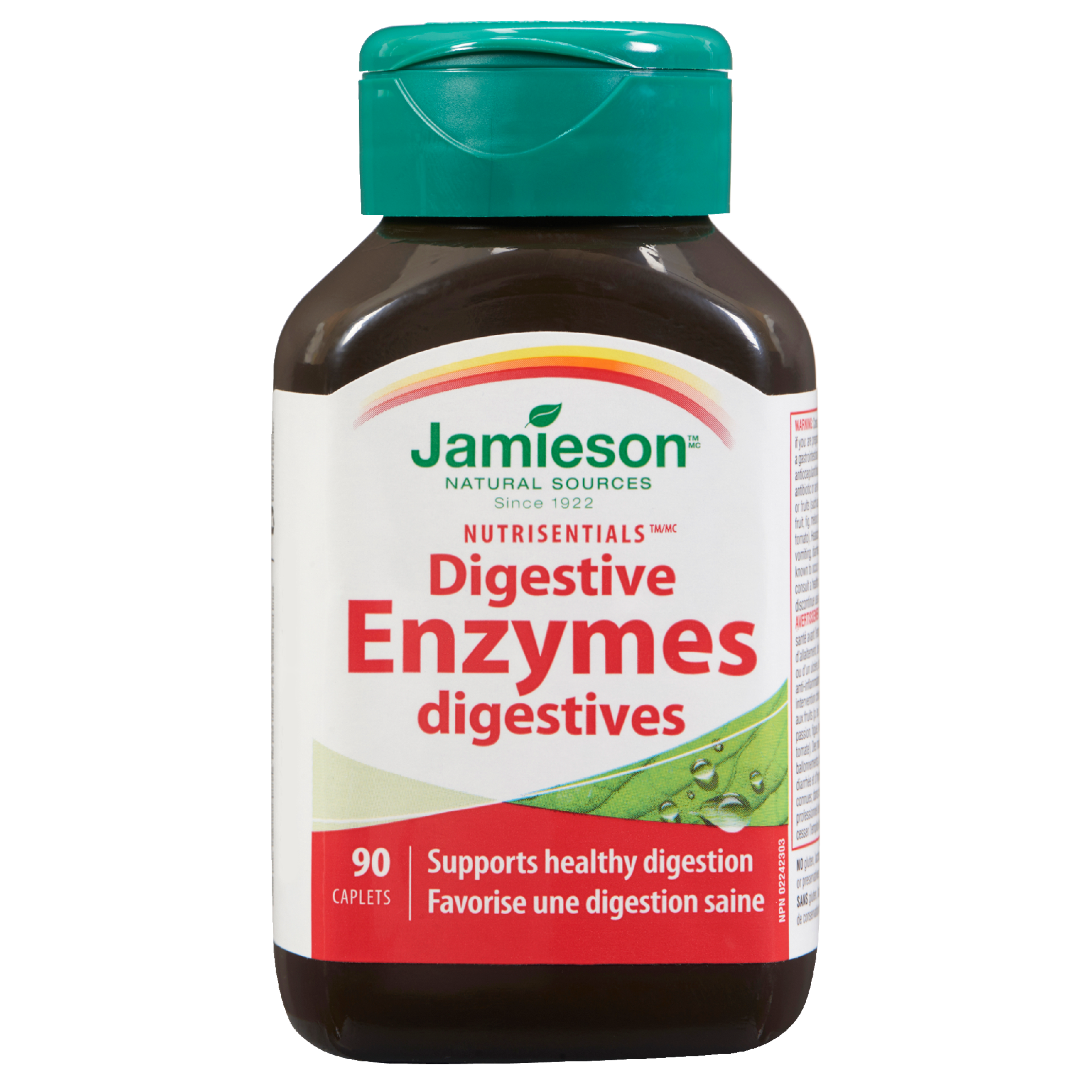 Jamieson Nutrisentials Digestive Enzymes 90 Caplets