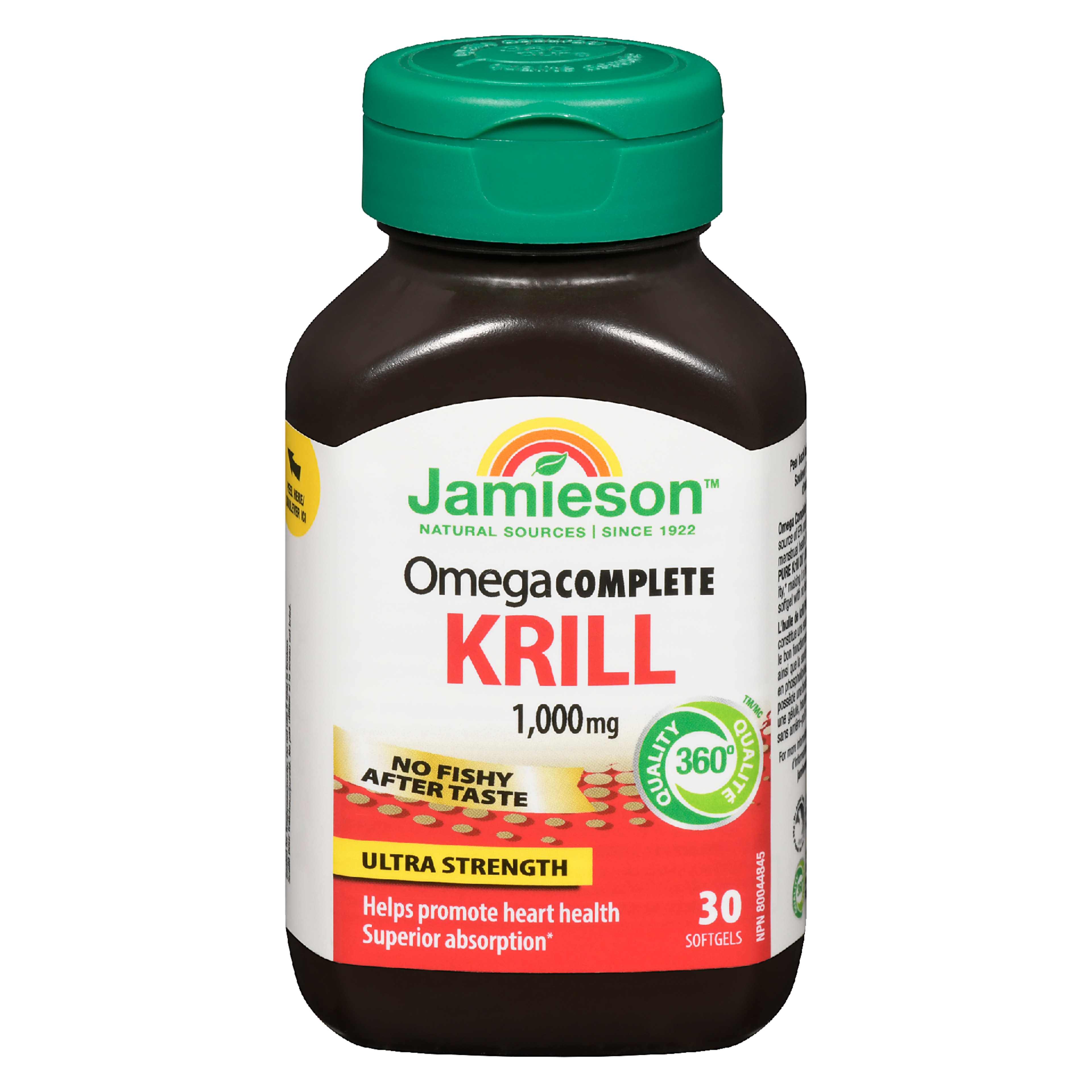 Jamieson Omega Complete Krill Ultra Strength 1,000 mg 30 Softgels