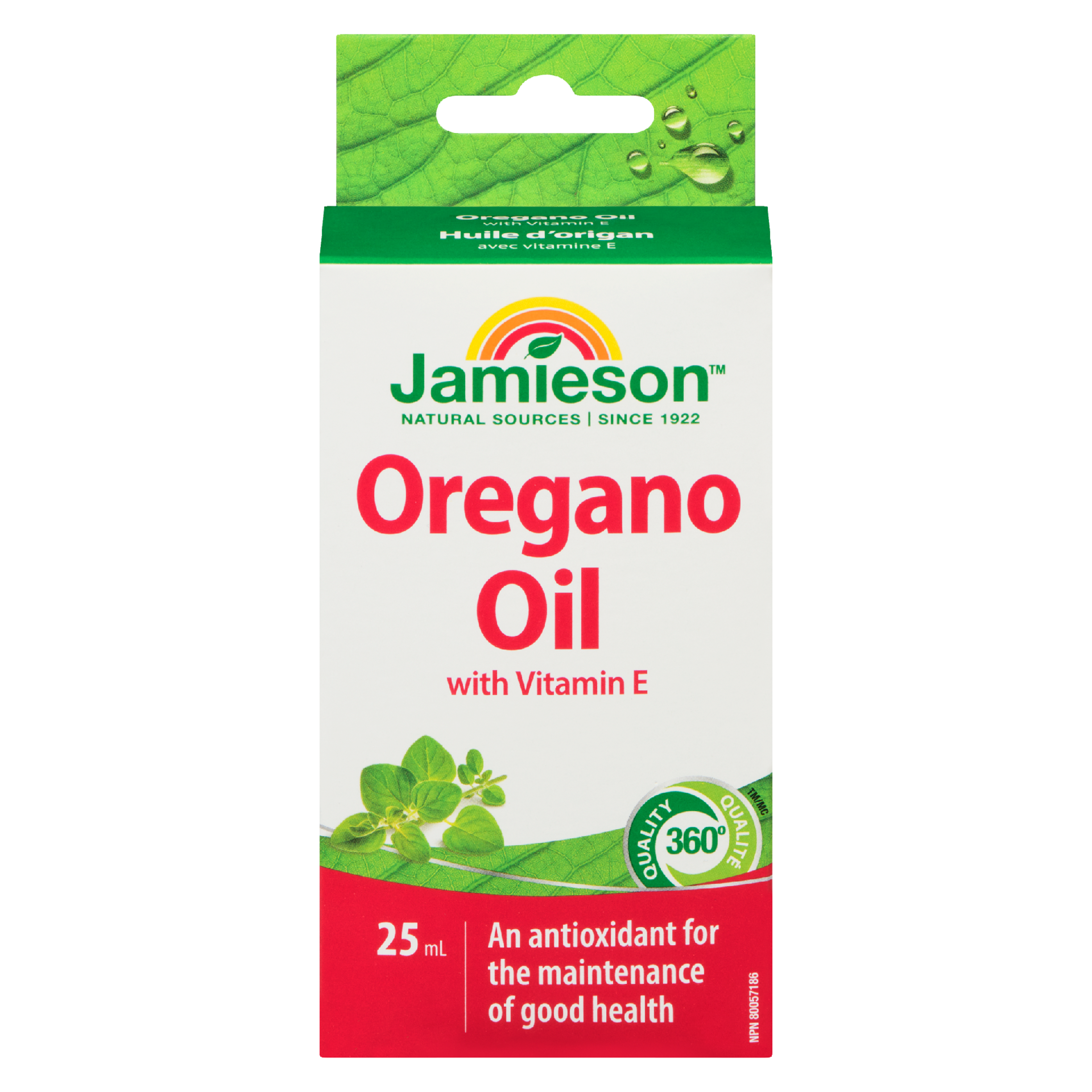 Jamieson Oregano Oil with Vitamin E 25 ml