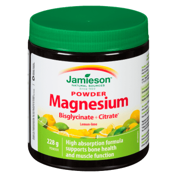 Jamieson Powder Magnesium Lemon-Lime 228 g