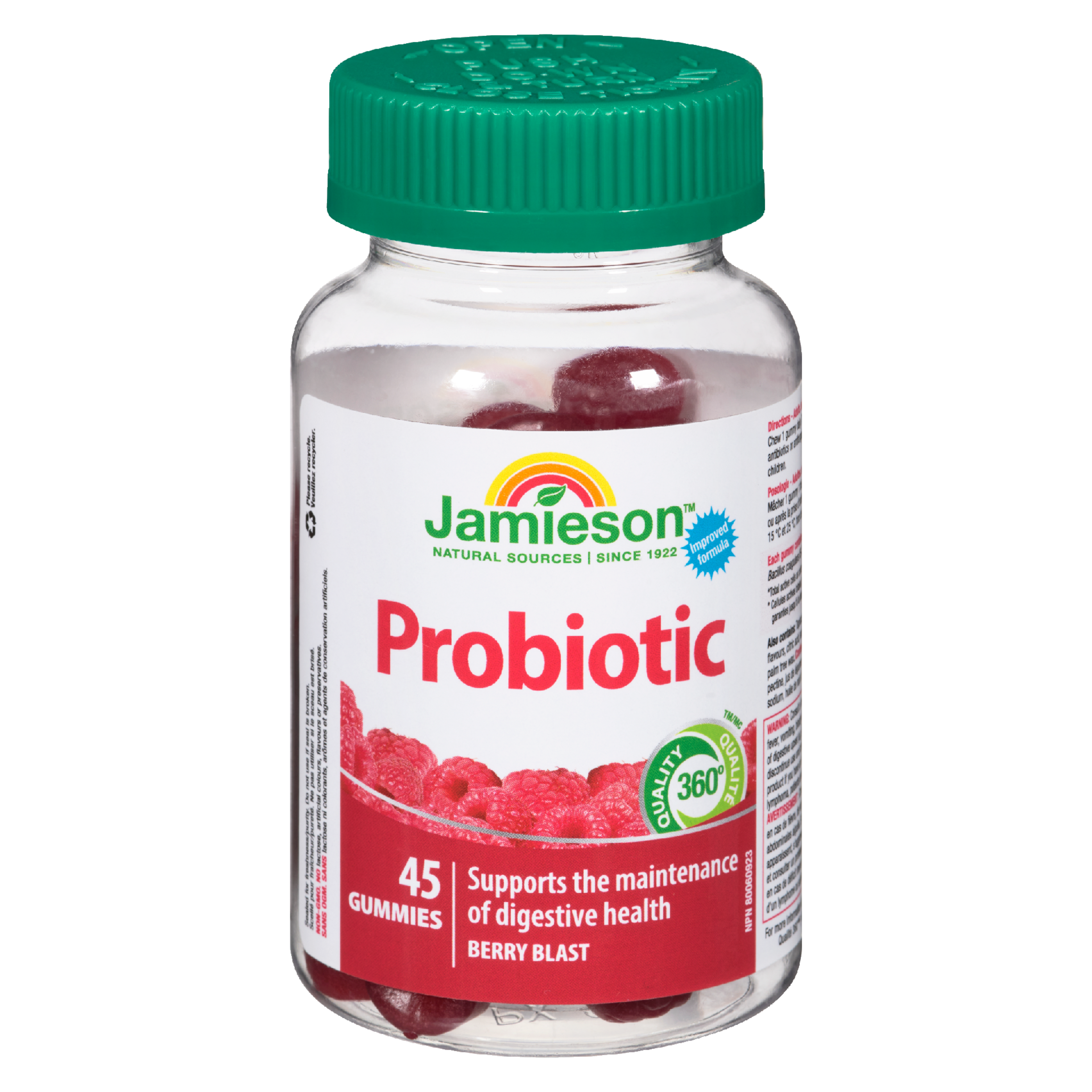 Jamieson Probiotic Berry Blast 45 Gummies