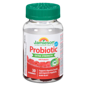 Jamieson Probiotic Extra Strength Berry Blast 30 Gummies