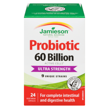 Jamieson Probiotic Ultra Strength 24 Vegetarian Capsules