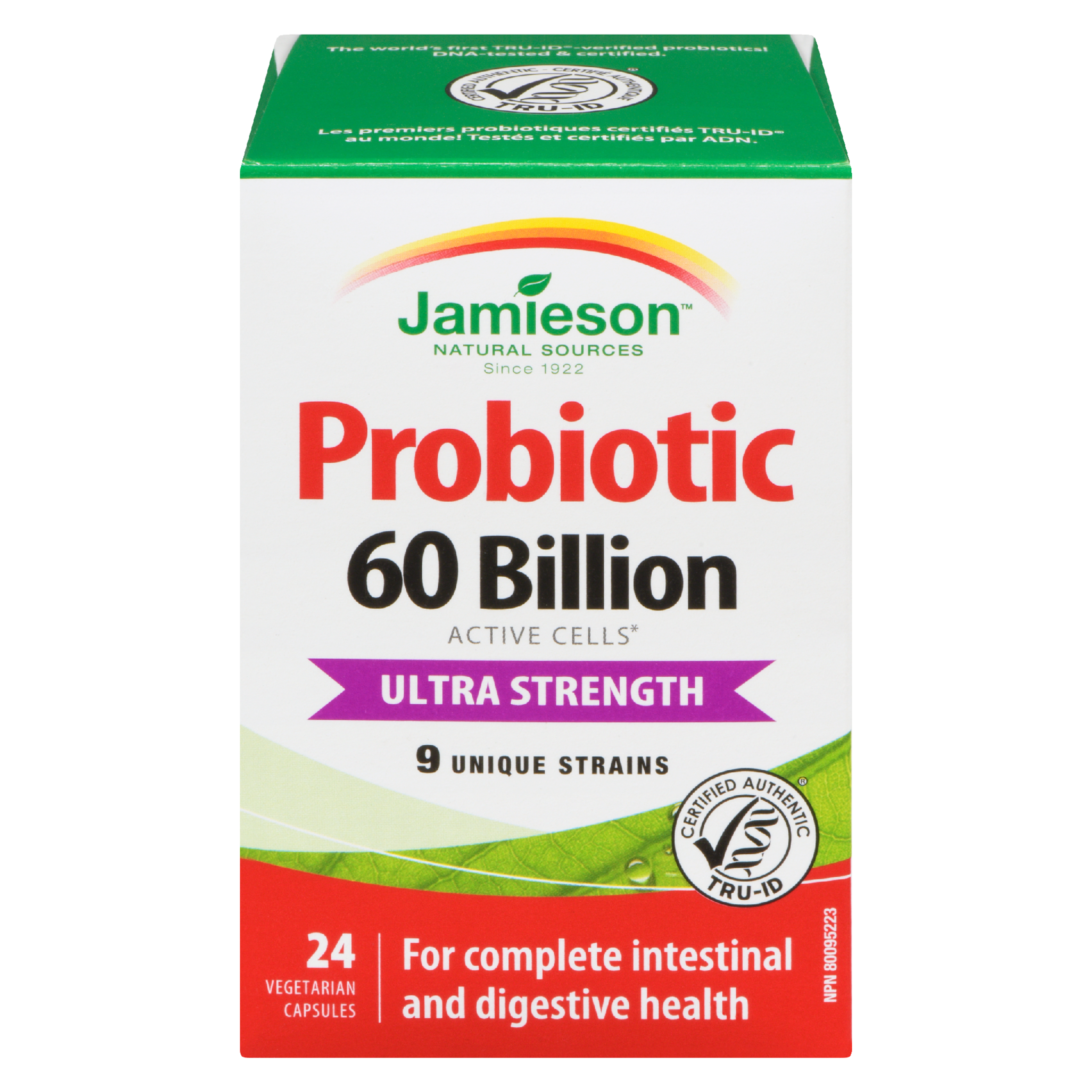 Jamieson Probiotic Ultra Strength 24 Vegetarian Capsules