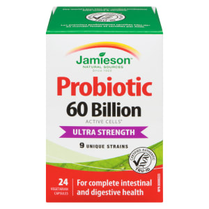 Jamieson Probiotic Ultra Strength 24 Vegetarian Capsules
