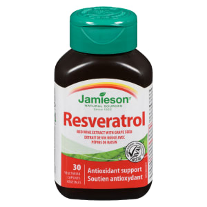 Jamieson Resveratrol 30 Vegetarian Capsules