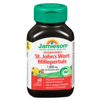Jamieson St. John's Wort Neurosome 1,000 mg 60 Tablets