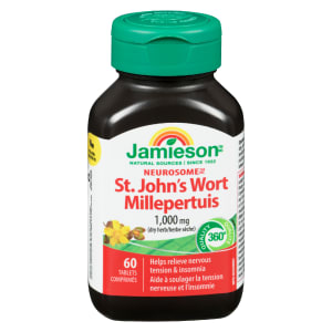 Jamieson St. John's Wort Neurosome 1,000 mg 60 Tablets