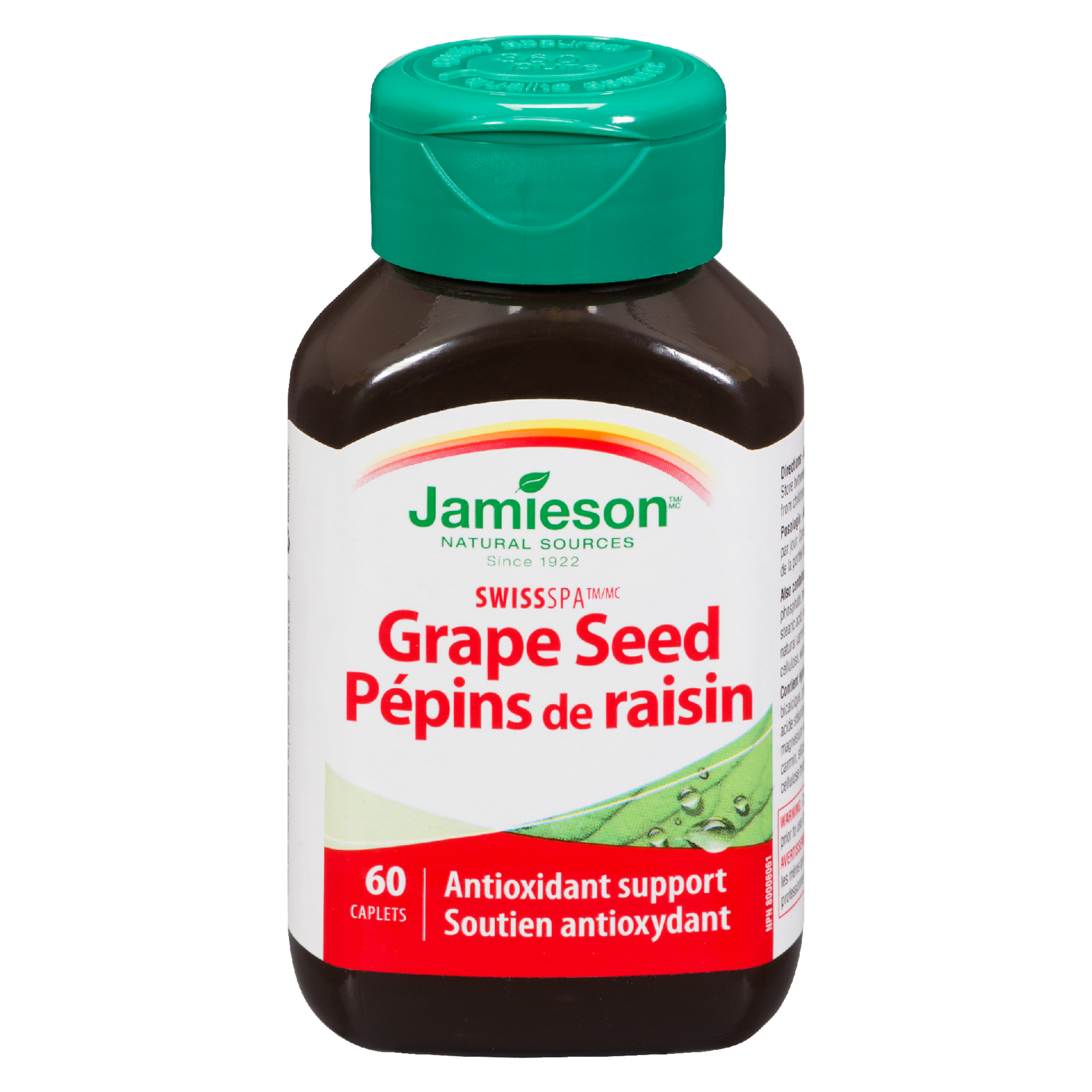 Jamieson SwissSpa Grape Seed 60 Caplets