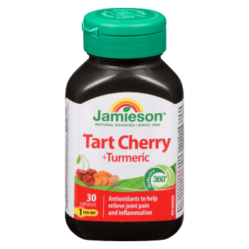 Jamieson Tart Cherry +Turmeric 30 Capsules