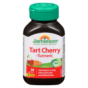 Jamieson Tart Cherry +Turmeric 30 Capsules