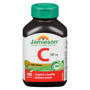 Jamieson Timed Release C 500 mg 100 Capsules