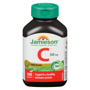 Jamieson Timed Release C 500 mg 100 Capsules