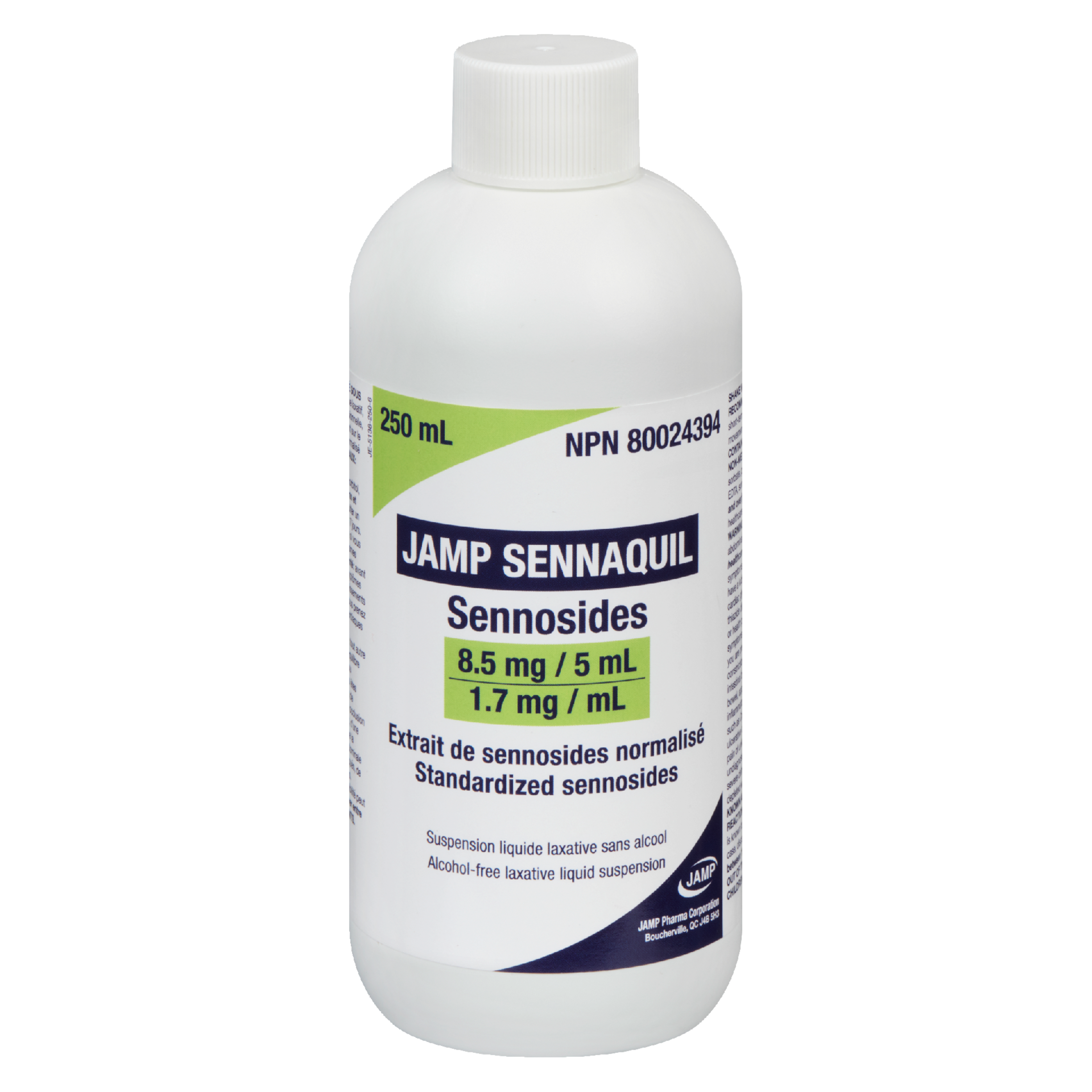 JAMP Jamp Sennaquil Sennosides Standardized Sennosides 250 ml