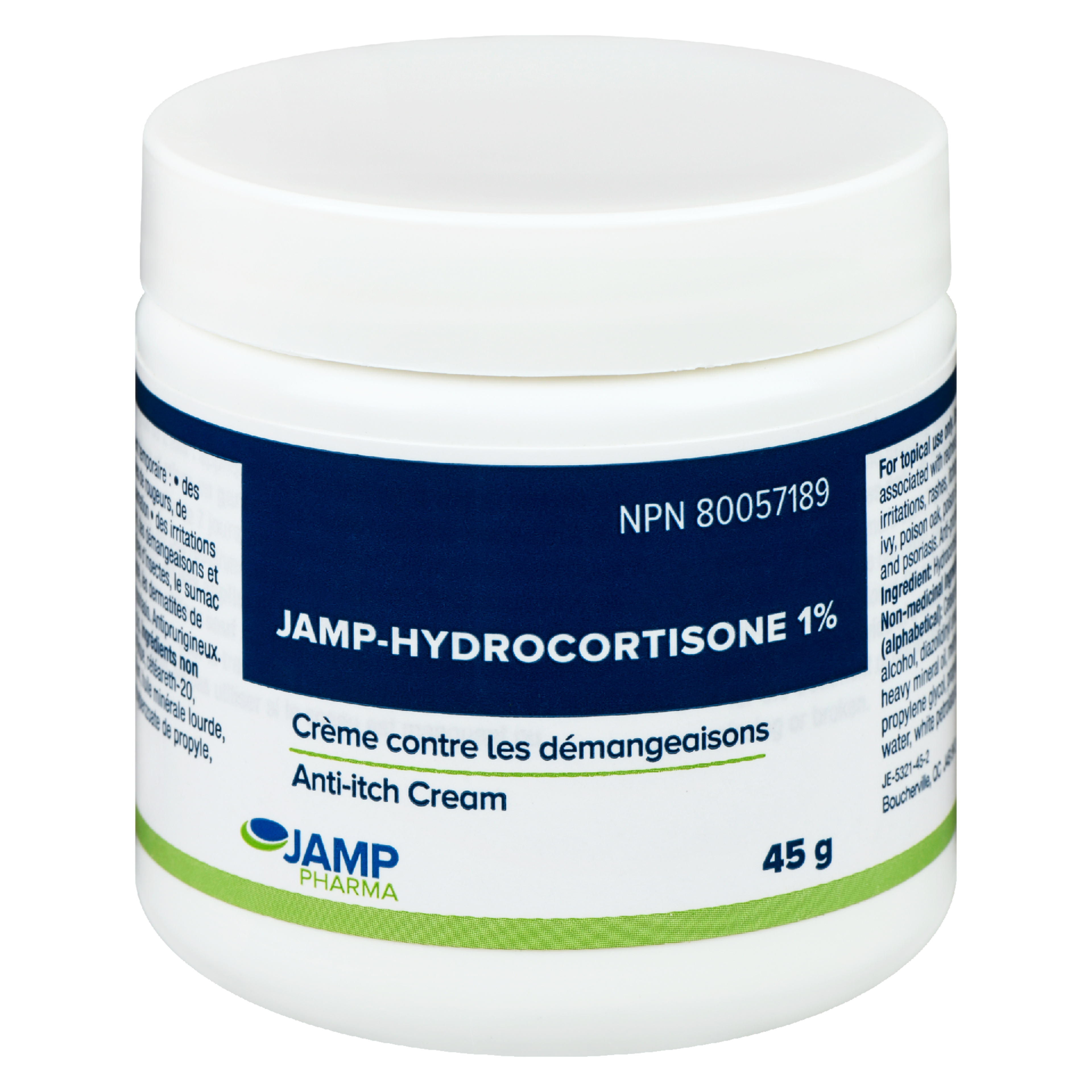 JAMP Pharma Anti-Itch Cream JAMP-Hydrocortisone 1% 45 g