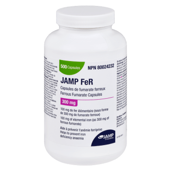 JAMP Pharma JAMP FeR 300 mg 500 Capsules
