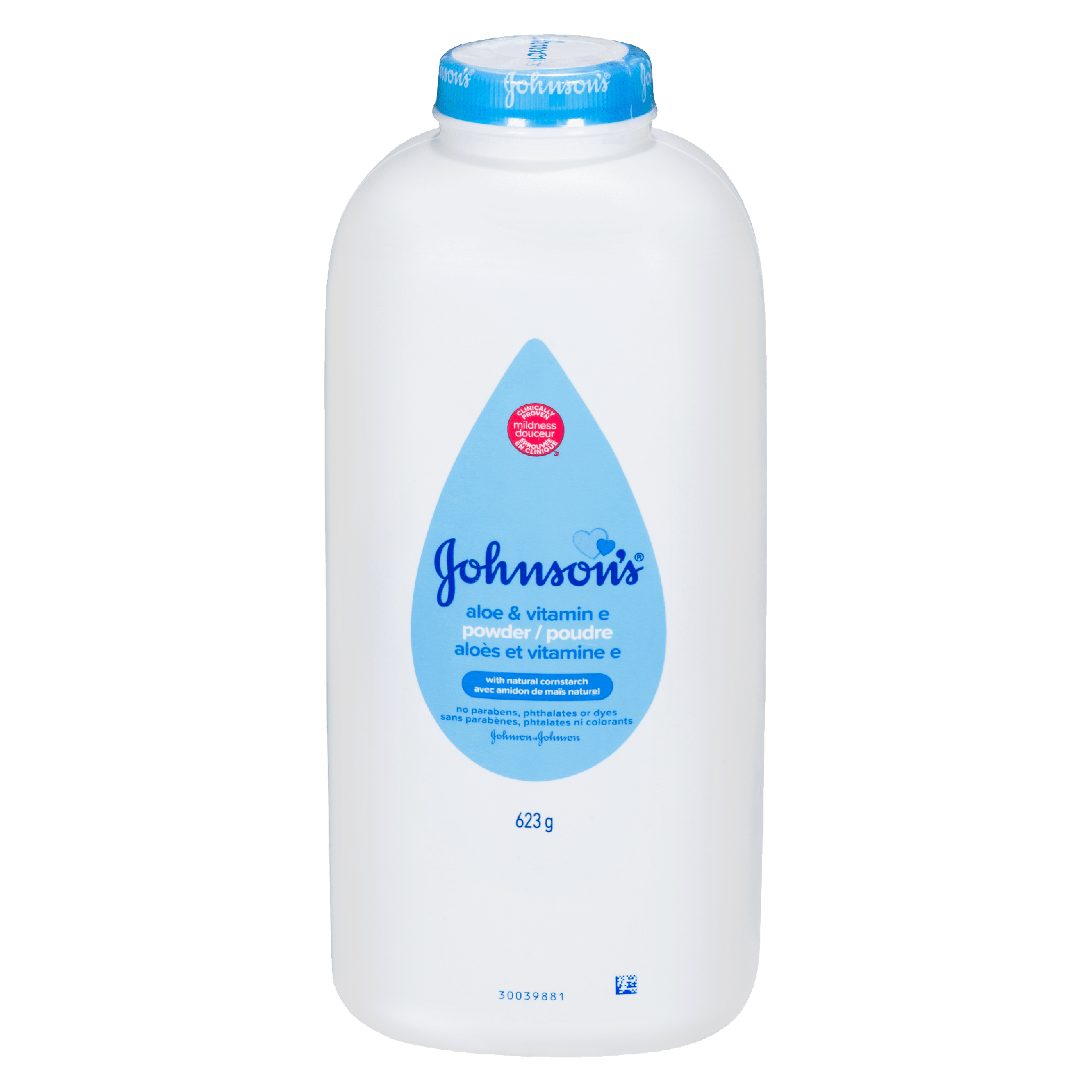 Johnson's Aloe & Vitamin E Powder 623 g