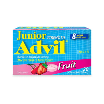 Junior Strength Advil Chewables (Fruit Flavour, 20 Tablets)