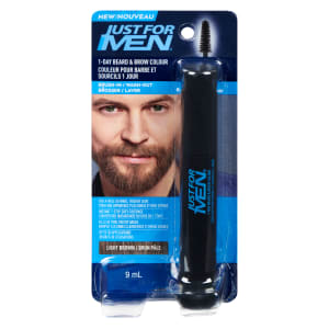 Just For Men 1-Day Beard & Brow Colour Light Brown 9 ml