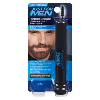 Just For Men 1-Day Beard & Brow Colour Medium Brown 9 ml
