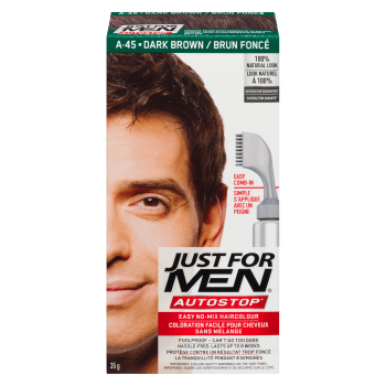 Just for Men Autostop Easy No-Mix Haircolour A-45 Dark Brown 35 g