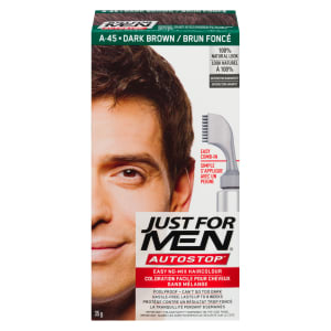 Just for Men Autostop Easy No-Mix Haircolour A-45 Dark Brown 35 g