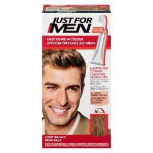 Just For Men Easy Comb-In Colour Multiple Application Haircolour Kit A-25 Light Brown 35 g