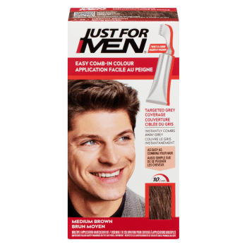 Just For Men Easy Comb-In Colour Multiple Application Haircolour Kit A-35 Medium Brown 35 g