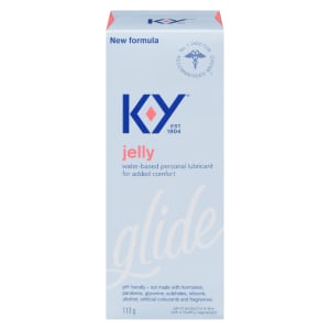 K-Y Jelly Water-Based Personal Lubricant for Added Comfort Glide 113 g