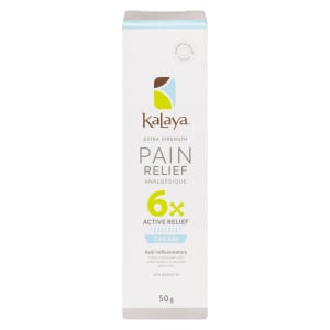 Kalaya Cream Extra Strength Pain Relief 6x 50 g