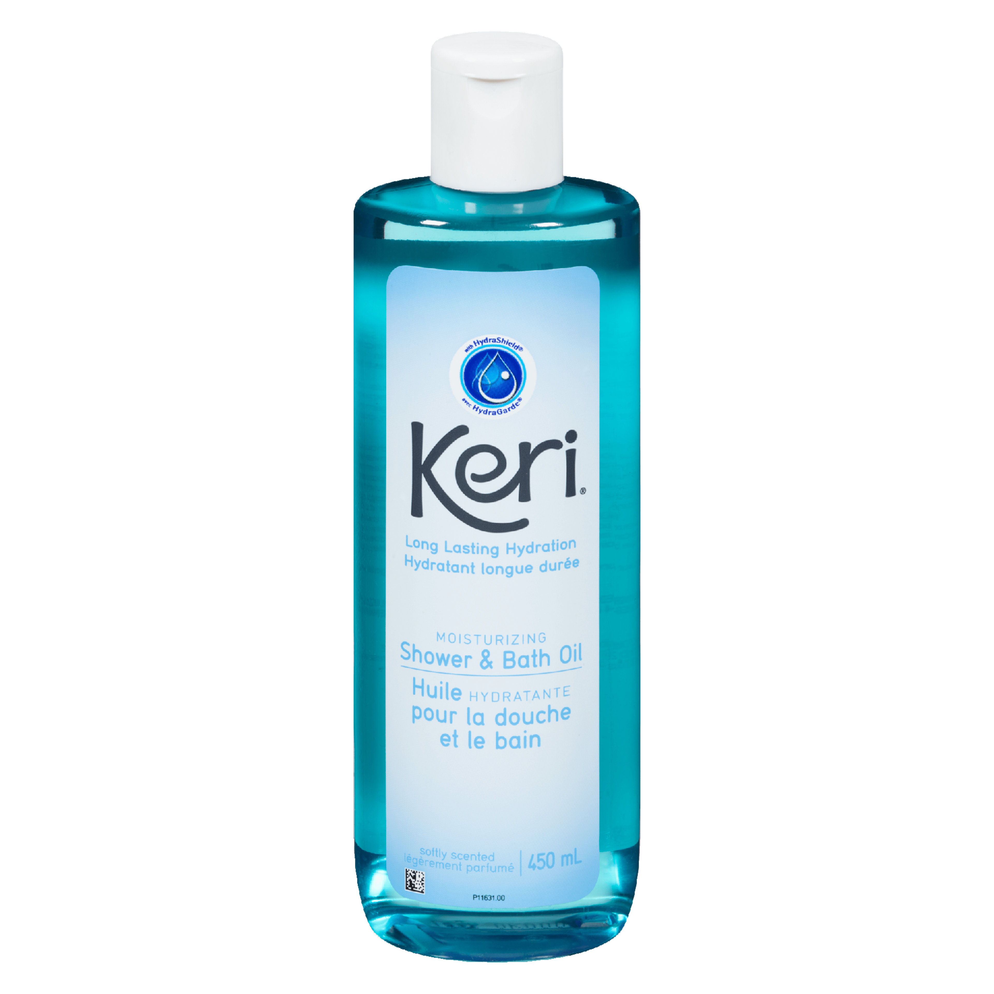 Keri Moisturizing Shower & Bath Oil Softly Scented 450 ml