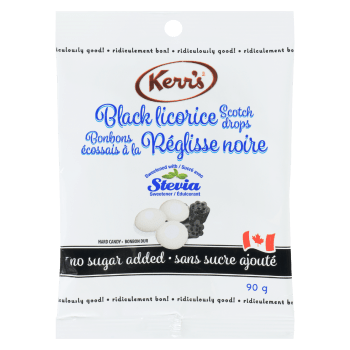 Kerr's Hard Candy Black Licorice Scotch Drops 90 g