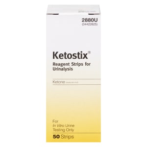 Ketostix Reagent Strips for Urinalysis 50 Strips