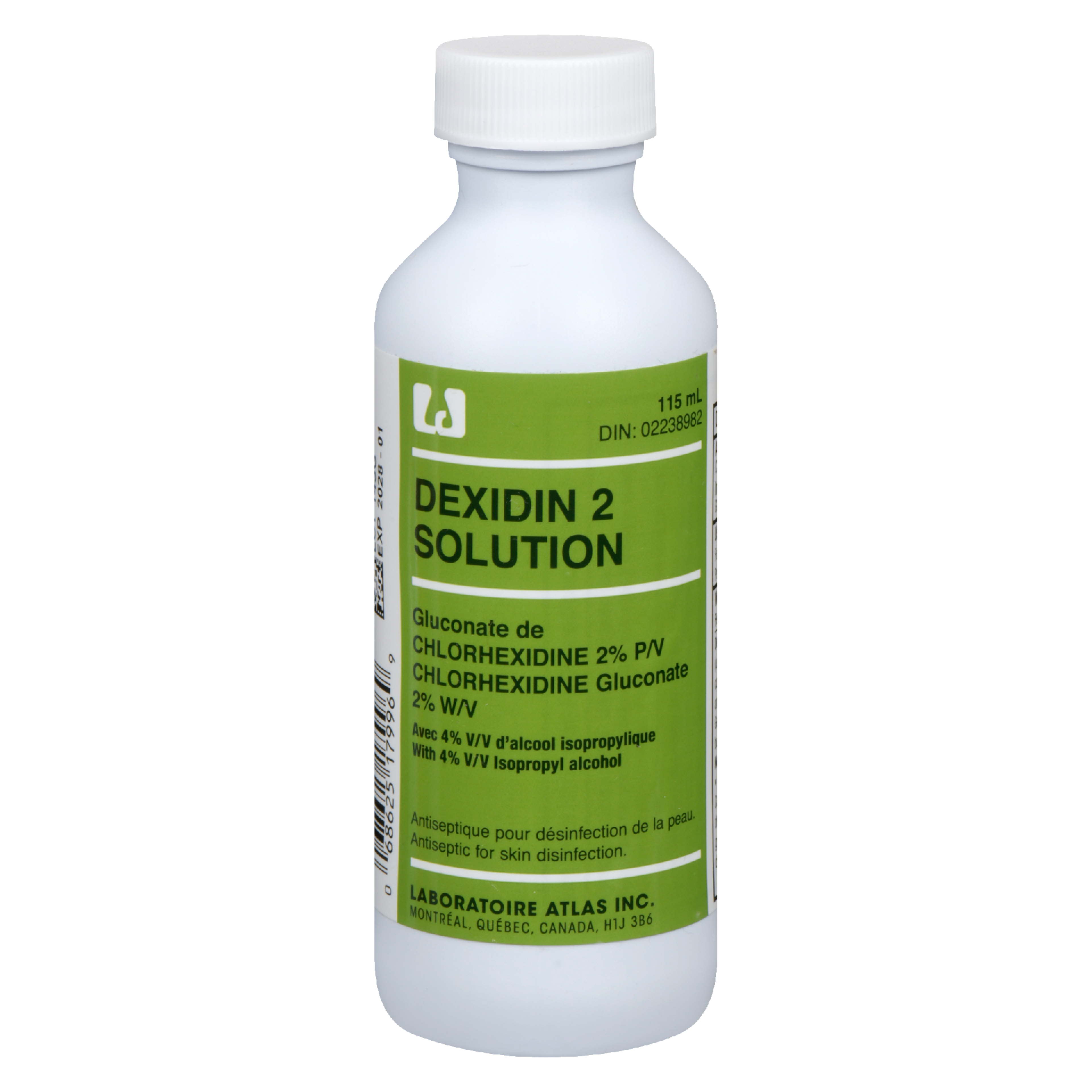 Laboratoire Atlas Dexidin 2 Solution 115 ml