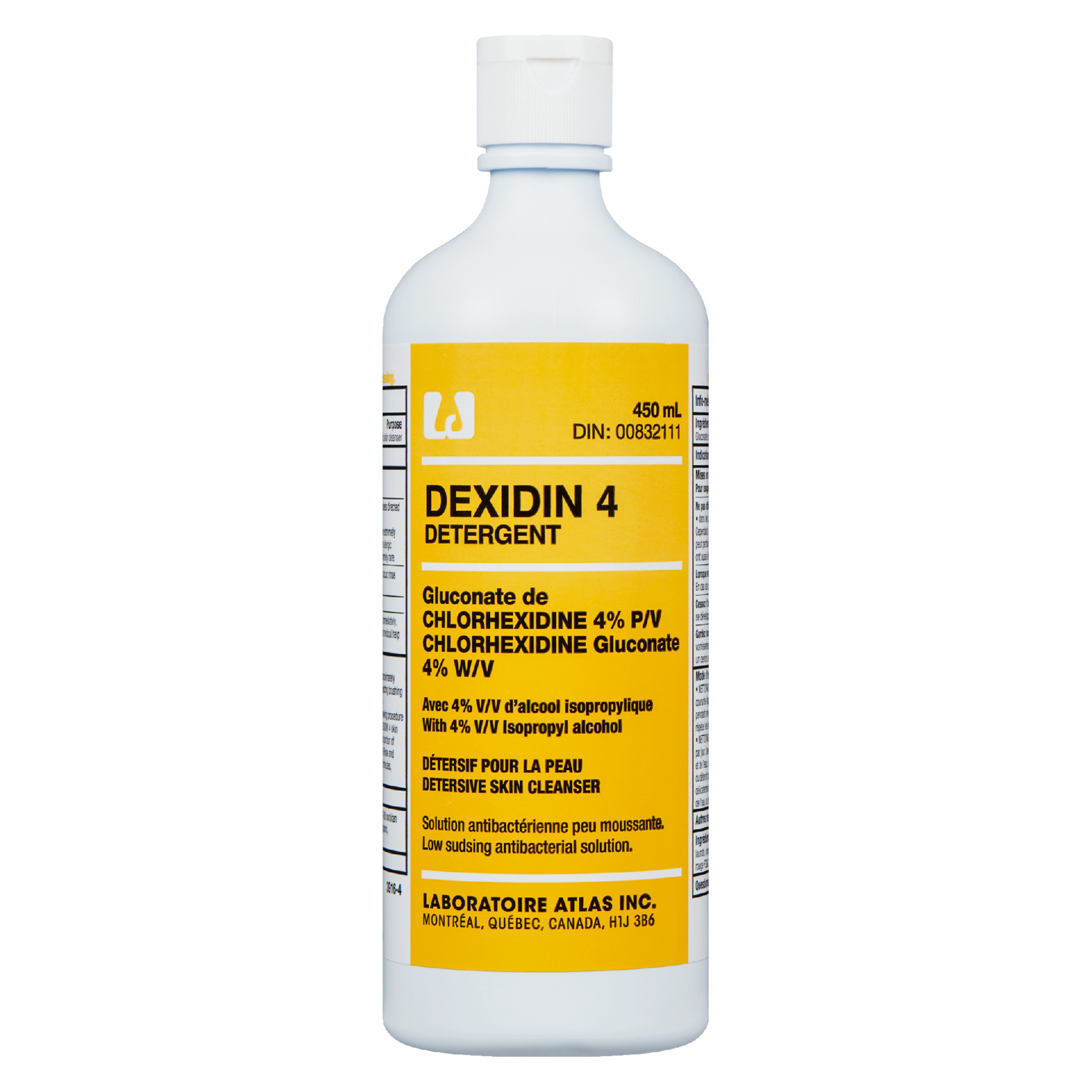 Laboratoire Atlas Dexidin 4 Detergent 450 ml