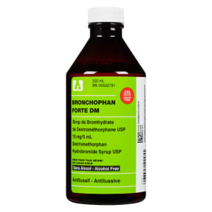 Laboratoire Atlas Dry Cough Syrup Bronchophan Forte DM 250 ml