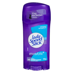 Lady Speed Stick Invisible Unscented 24H Antiperspirant 70 g
