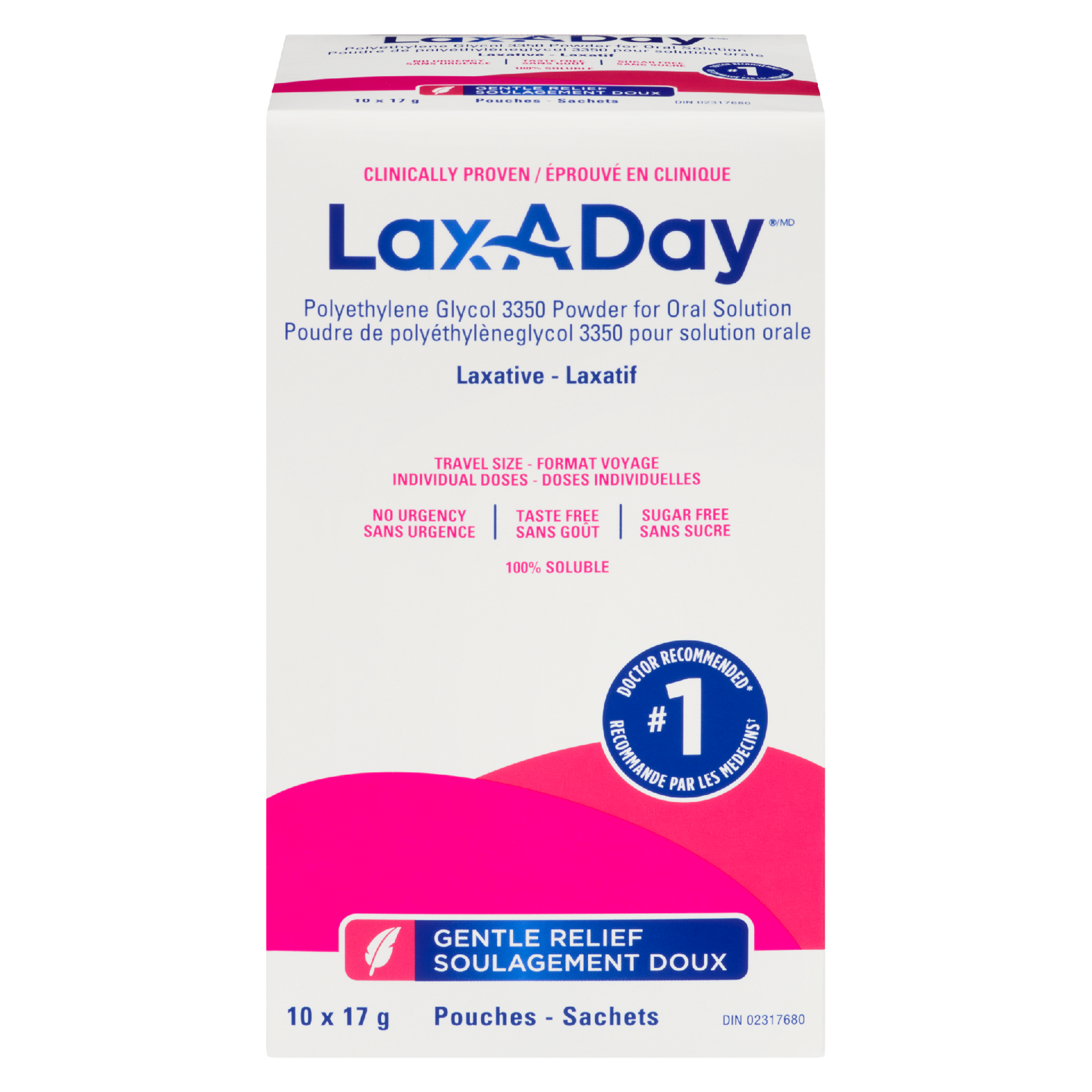 Lax-A-Day Laxative 10 Sachets x 17 g