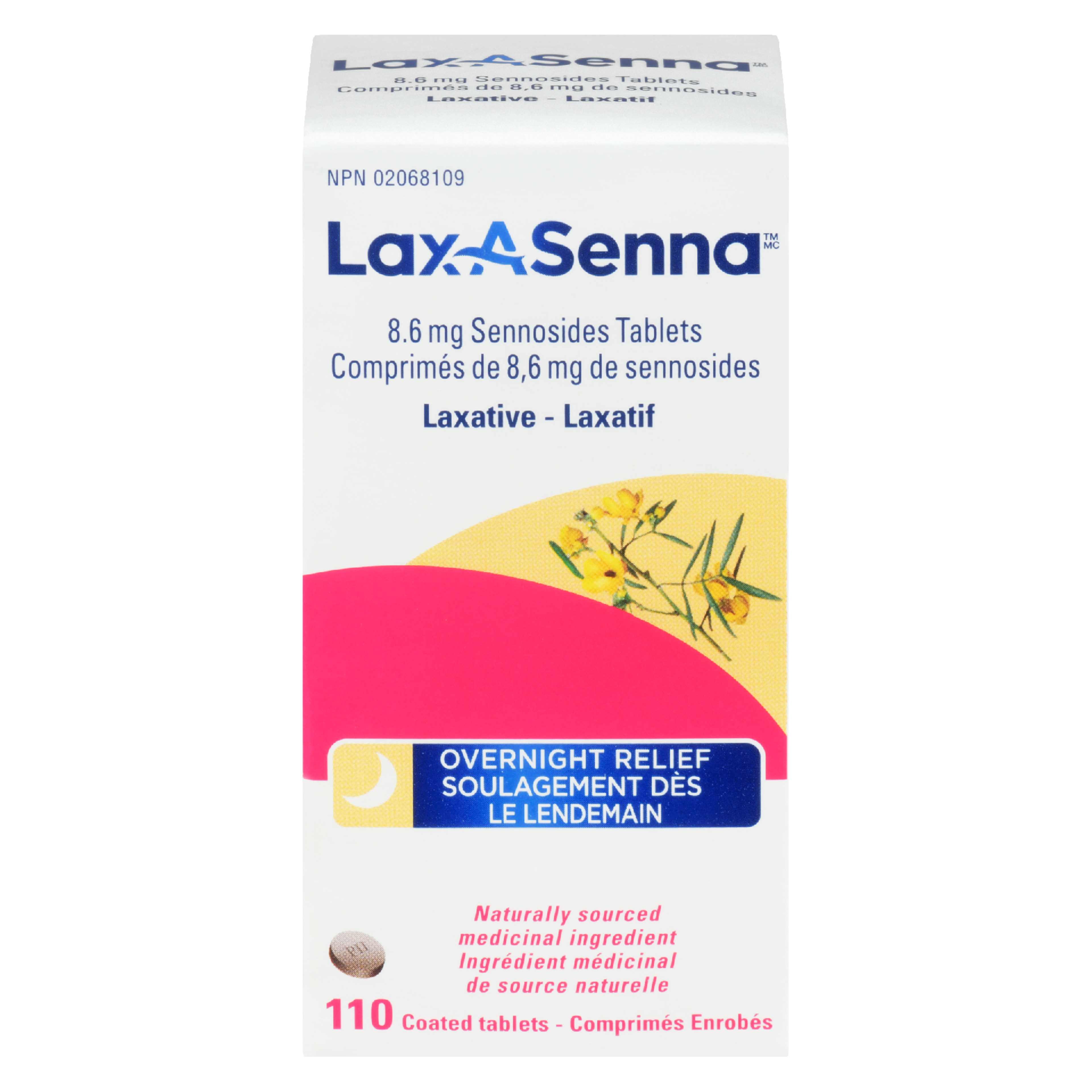 Lax-A Senna Laxative 110 Coated Tablets