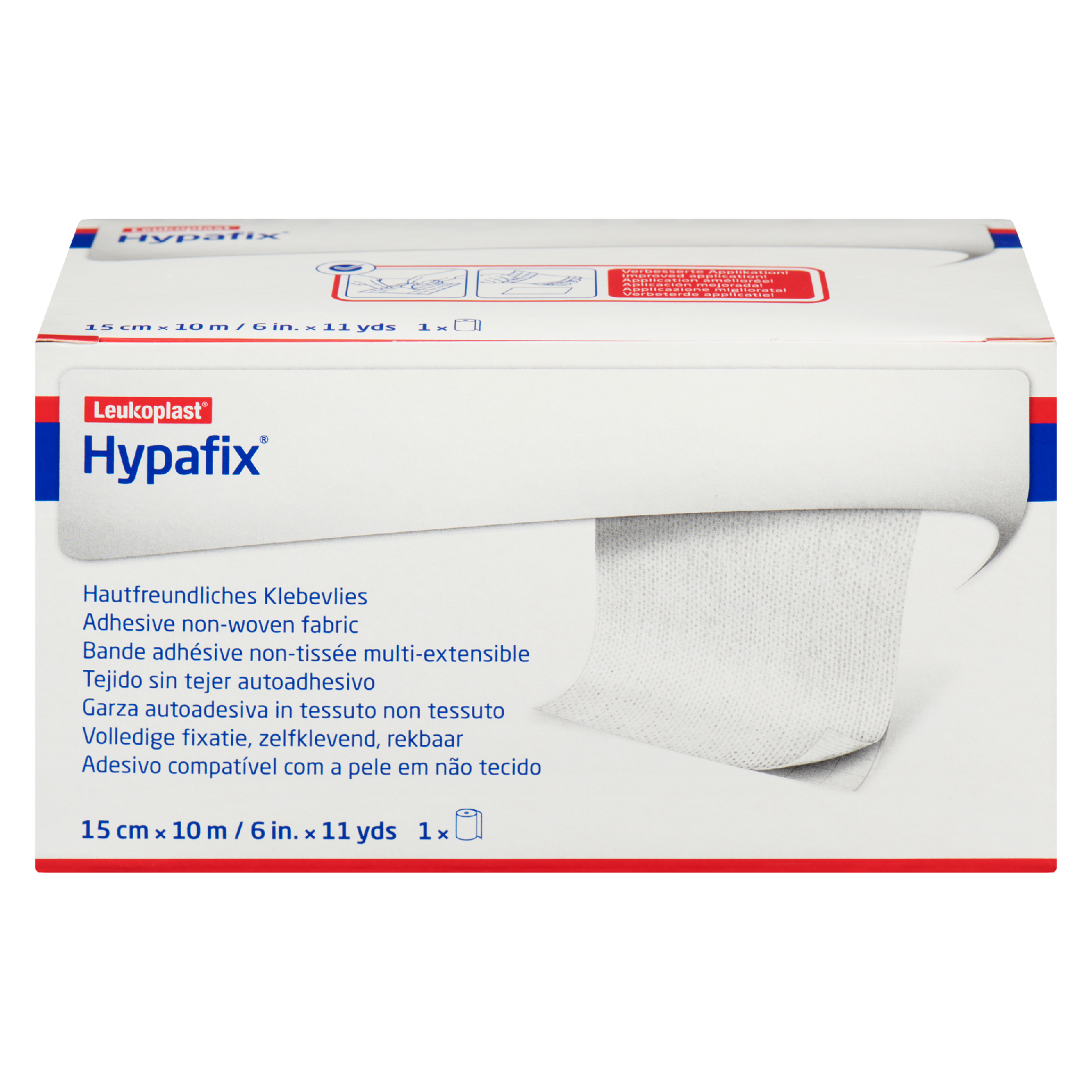 Leukoplast Hypafix Adhesive Non-Woven Fabric 15 cm x 10 m