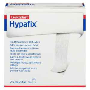 Leukoplast Hypafix Adhesive Non-Woven Fabric 2.5 cm x 10 m