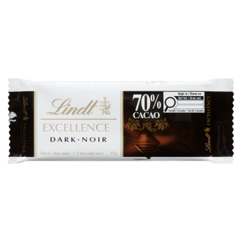 Lindt Excellence Dark Chocolate 70% Cacao Dark 35 g