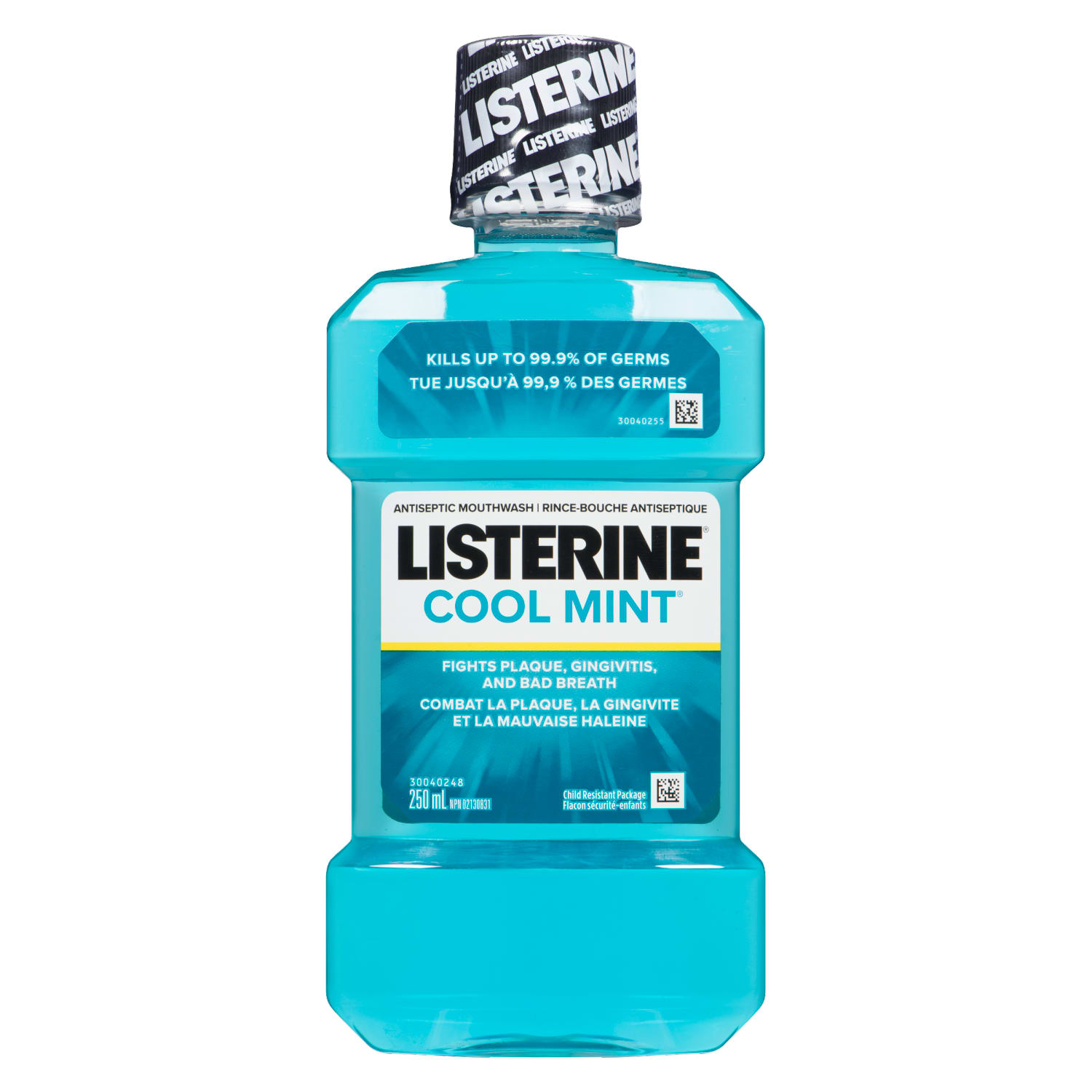 Listerine Antiseptic Mouthwash Cool Mint 250 ml - MedaKi