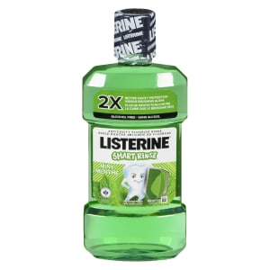 Listerine Smart Rinse Anticavity Fluoride Rinse Mint 500 ml