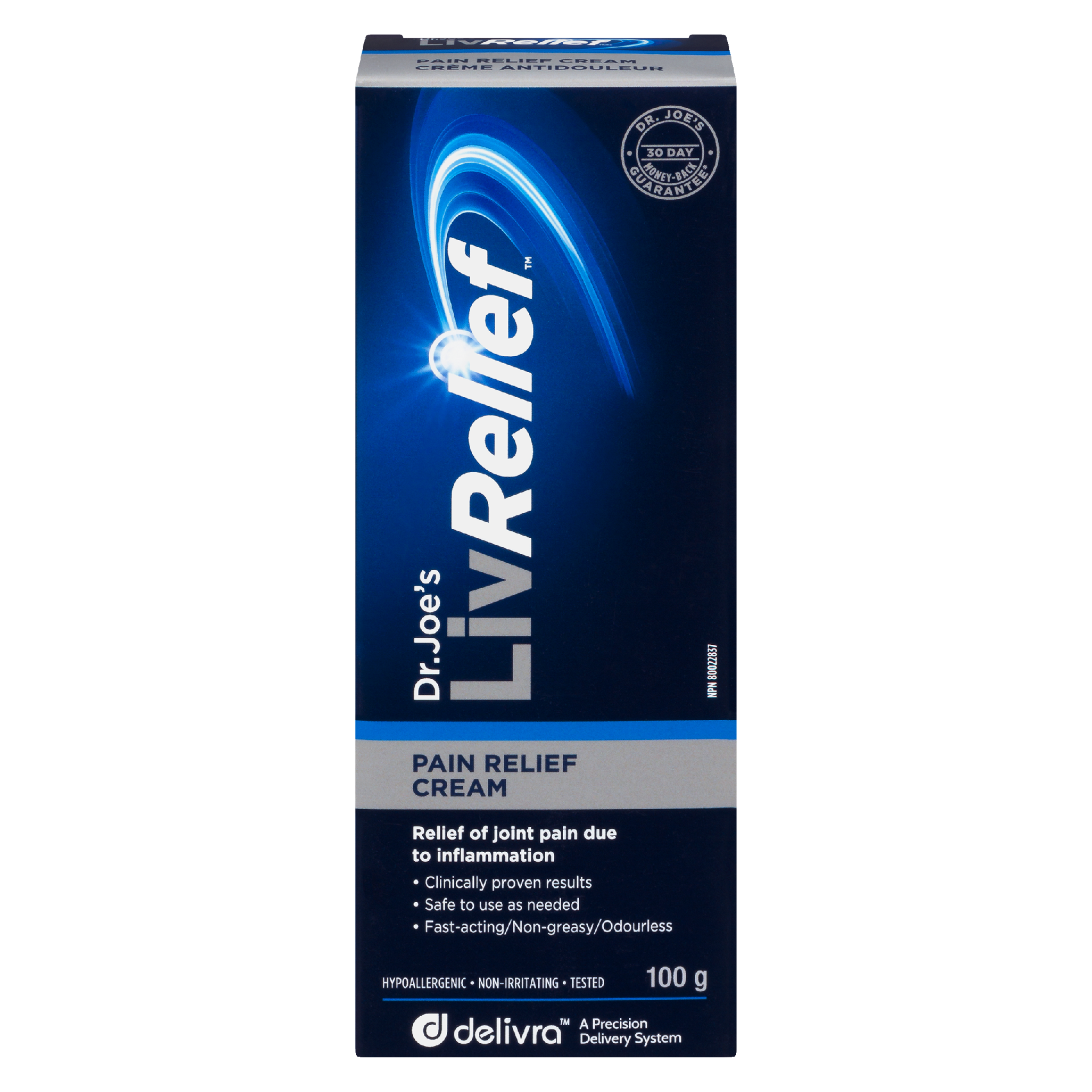 LivRelief Pain Relief Cream 100 g